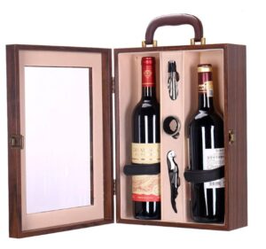 set rượu hộp gỗ