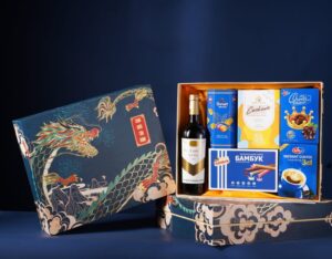 set quà rượu Vân Long tài lộc