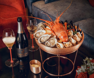 Rượu vang kết hợp với hải sản