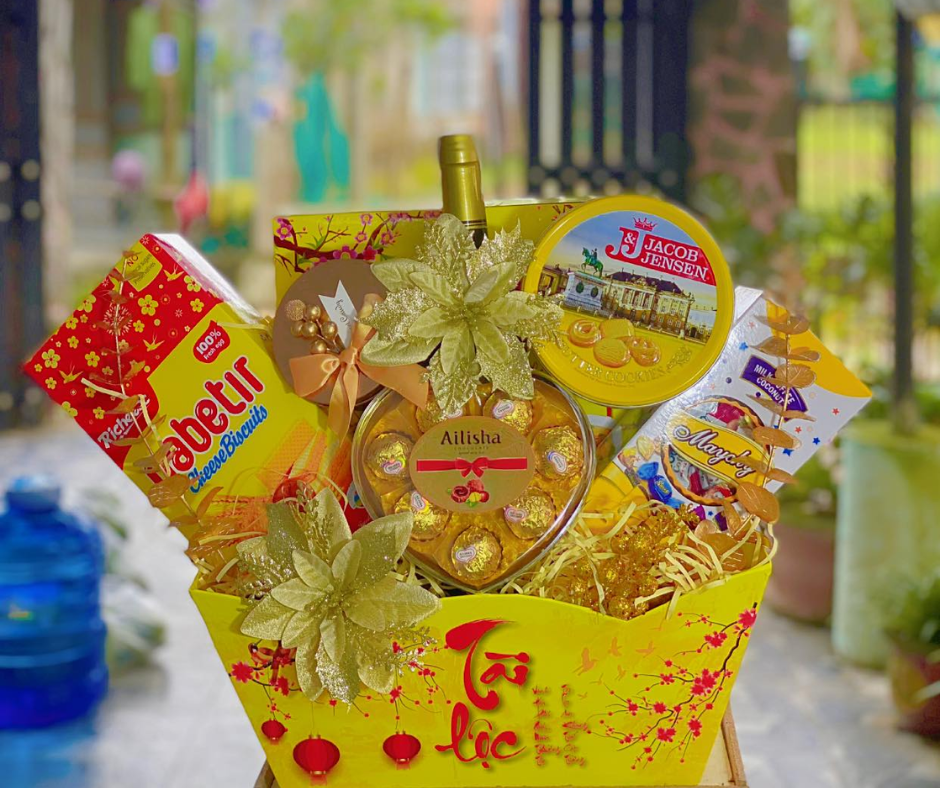 Giỏ Quà Rượu Vang 2025