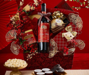 Giỏ Quà Rượu Trái Cây 