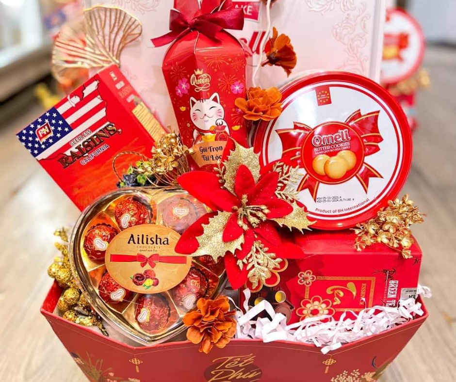 Giỏ Quà Rượu Vang 2025