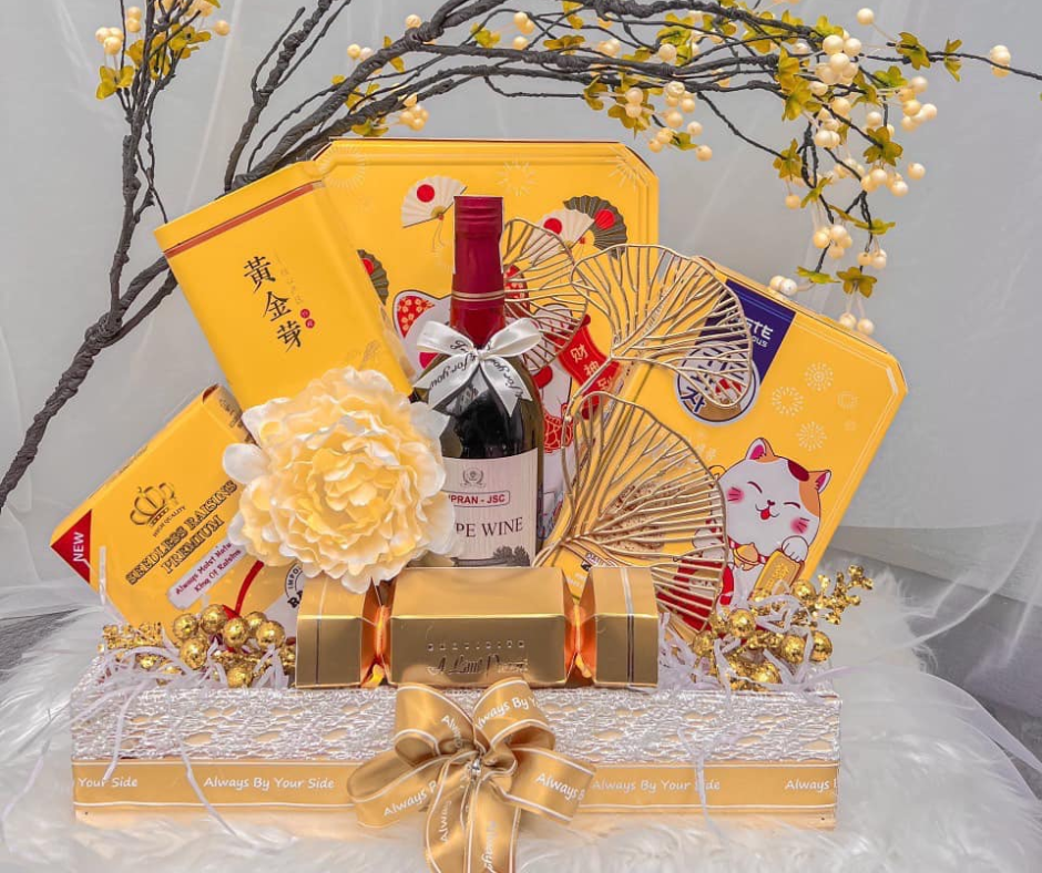 Giỏ Quà Rượu Vang 2025