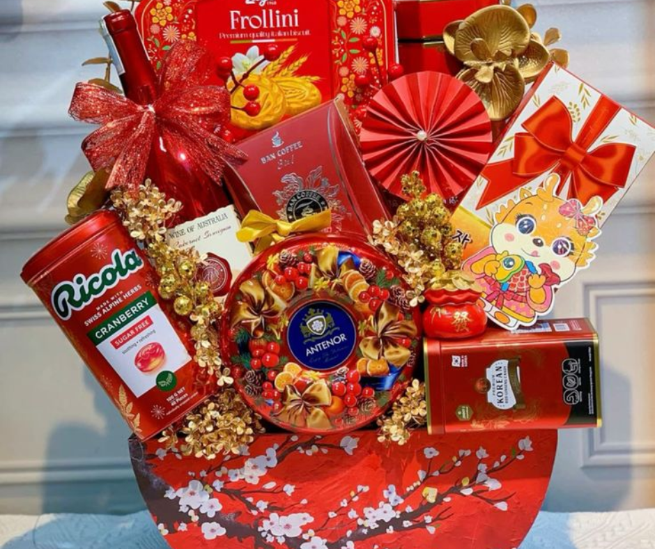 Giỏ Quà Rượu Vang 2025